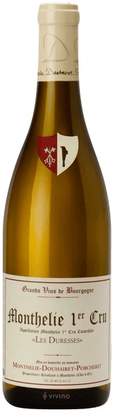 Monthelie Douhairet Porcheret Les Duresses Monthelie Blanc 2014