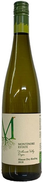 Montinore Estate Almost Dry Riesling 2018