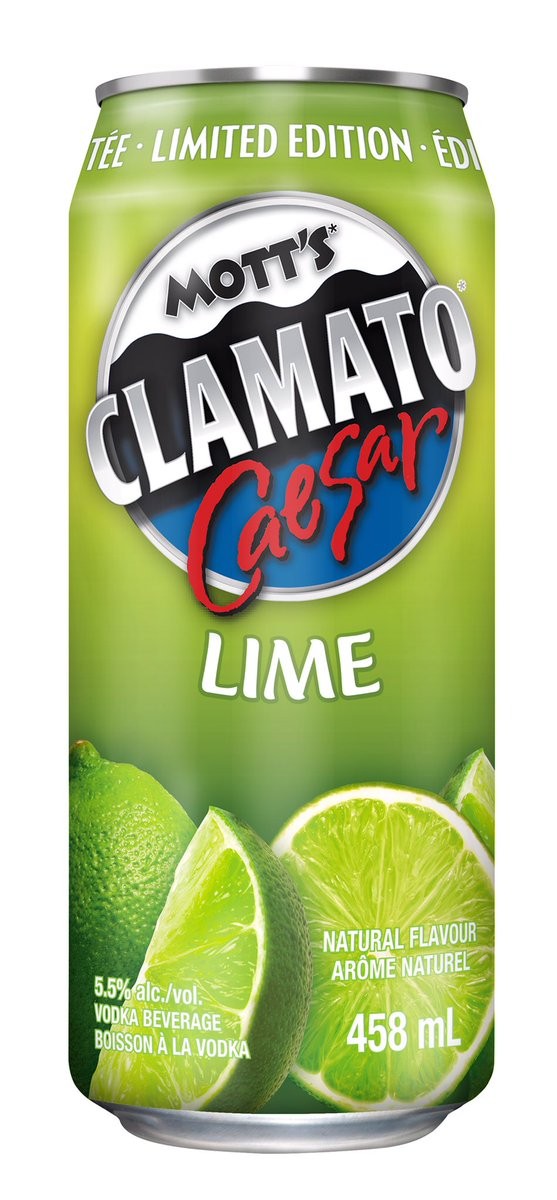 Mott's Clamato Caesar Lime