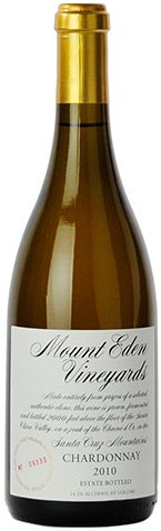 Mount Eden Chardonnay Santa Cruz Mountains 2010