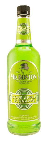 Mr. Boston Sour Apple Schnapps