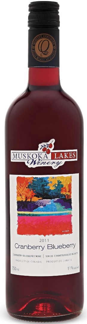 Muskoka Lakes Cranberry Blueberry Wine