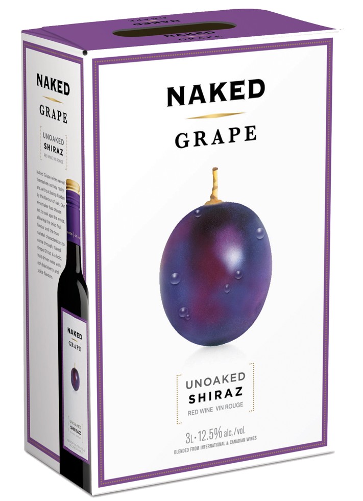 Naked Grape Shiraz Bag in Box