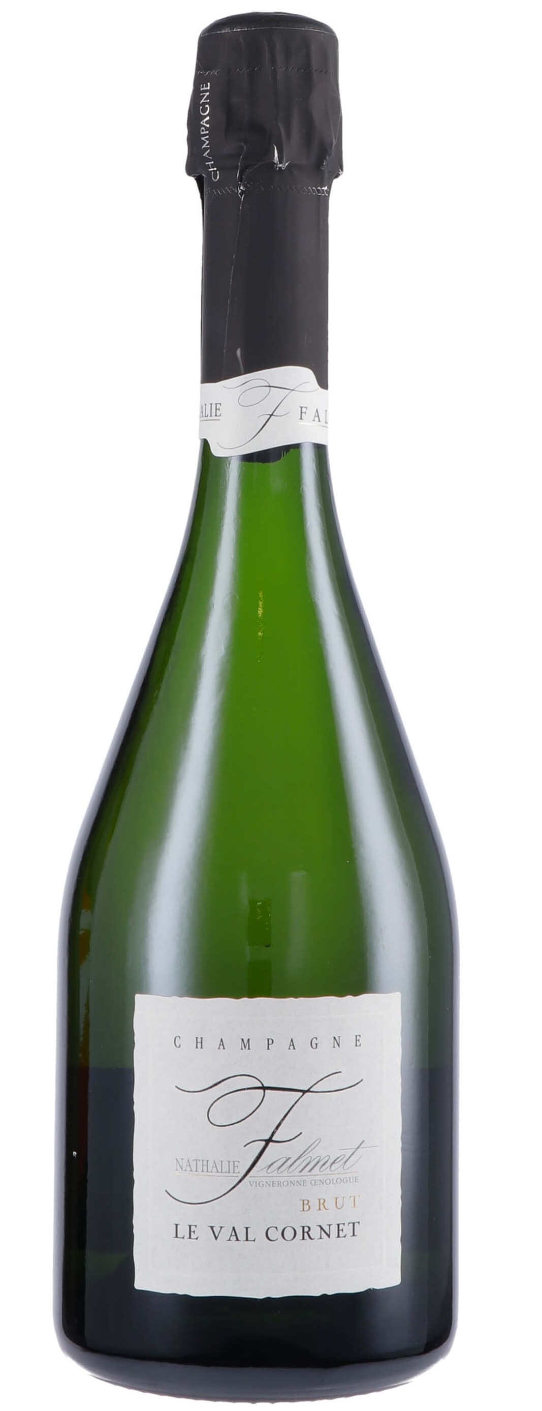 Nathalie Falmet Le Val Cornet Brut Blanc de Noirs Champagne