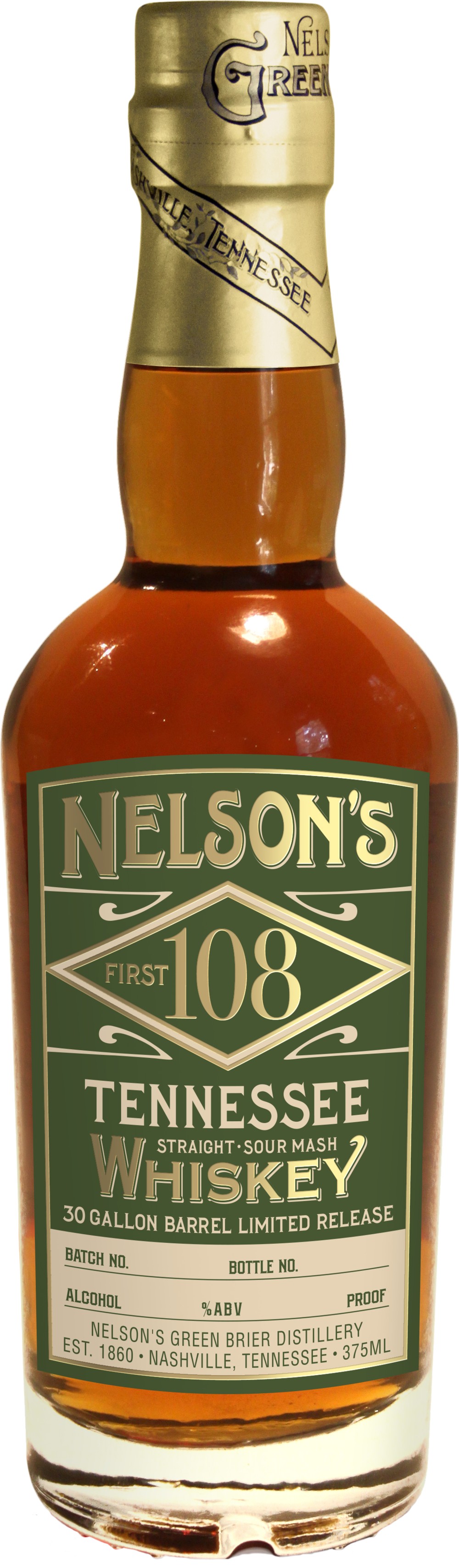 Nelson's First 108 Tennessee Whiskey