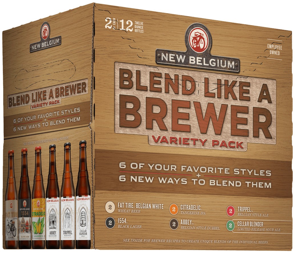 New Belgium Blend Like A Brewer Variety Pack