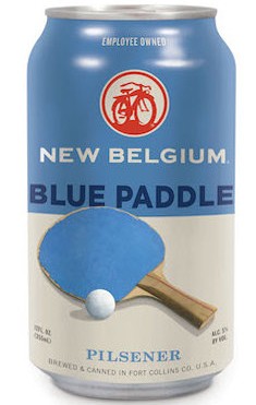 New Belgium Blue Paddle Pilsner