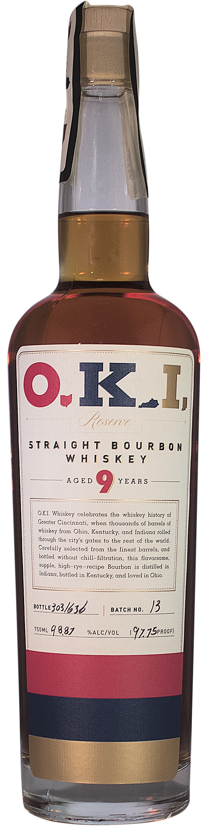 New Riff O.K.I. Reserve Straight Bourbon