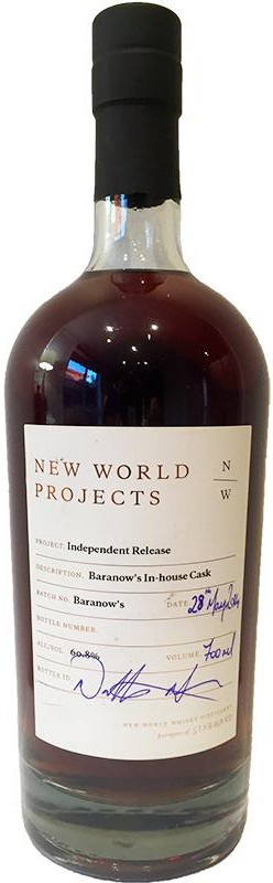 New World Projects Single Malt Lui Bar Selection #1
