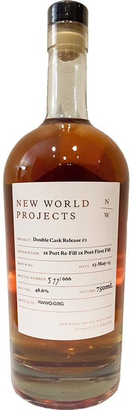 New World Projects Single Malt Port Double Cask #1