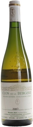 Nicolas Joly Savennieres Clos De La Bergerie 2008