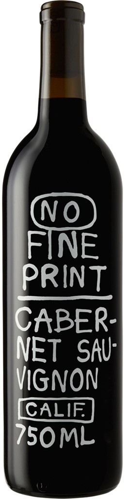 No Fine Print Cabernet Sauvignon 2017