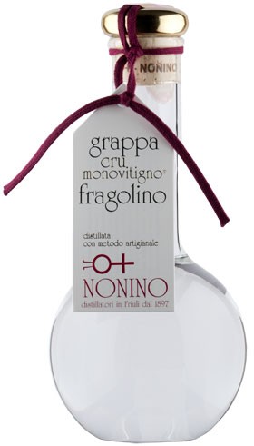 Nonino Grappa Monovitigno Fragolino
