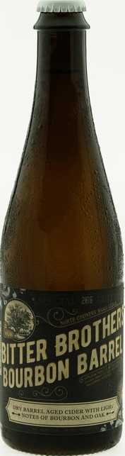 North Country Bitter Brothers Bourbon Barrel Hard Cider