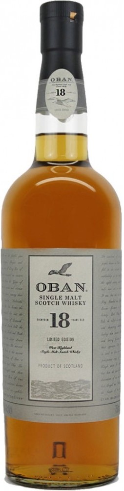 Oban 18 Year Single Malt Scotch Whiskey