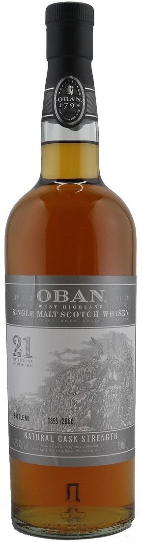 Oban 21 Year Cask Strength Single Malt Scotch