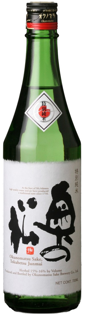 Okunomatsu Tokubetsu Junmai