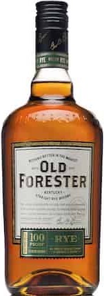 Old Forester 100 Proof Kentucky Straight Rye Whiskey