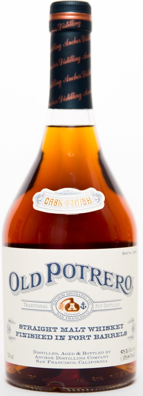 Old Potrero Straight Malt Whiskey finished in Port Barrels