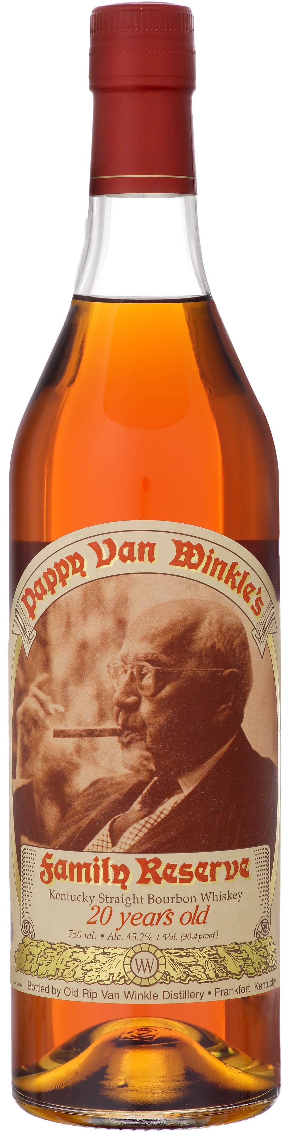 Old Rip Van Winkle 20 Year Bourbon