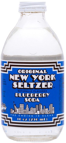 Original New York Seltzer Blueberry Soda