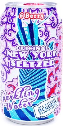 Original New York Seltzer Sparkling 6 Berry