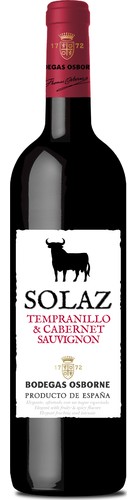 Osborne Solaz Tempranillo Cabernet Sauvignon, Vdt Castilla