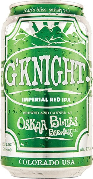 Oskar Blues G'Knight Imperial Red IPA