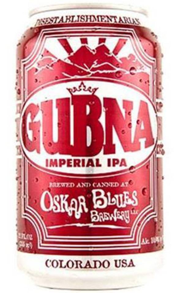 Oskar Blues Gubna Imperial IPA