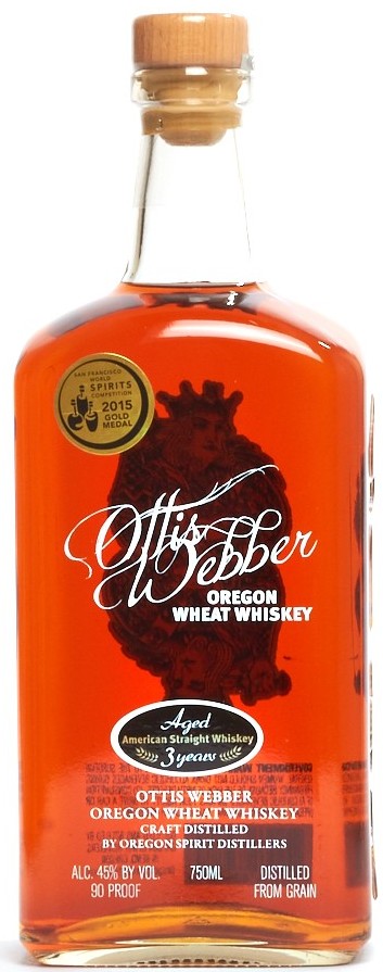 Ottis Webber Oregon Wheat Whiskey
