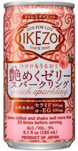 Ozeki Ikezo Peach Sparkling Jelly Sake