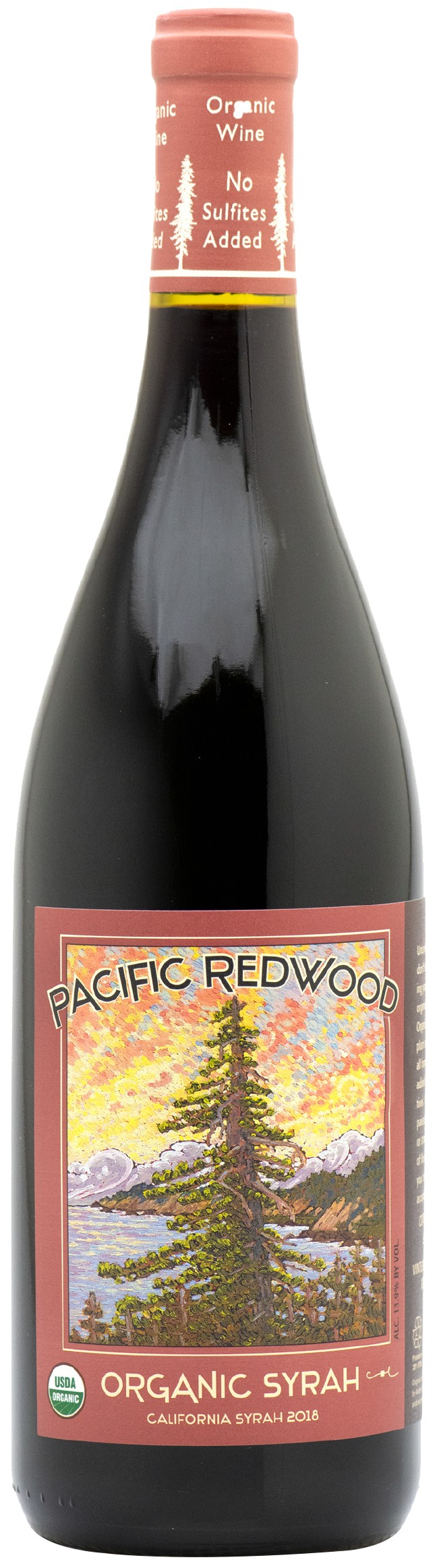 Pacific Redwood Organic Chardonnay 2018