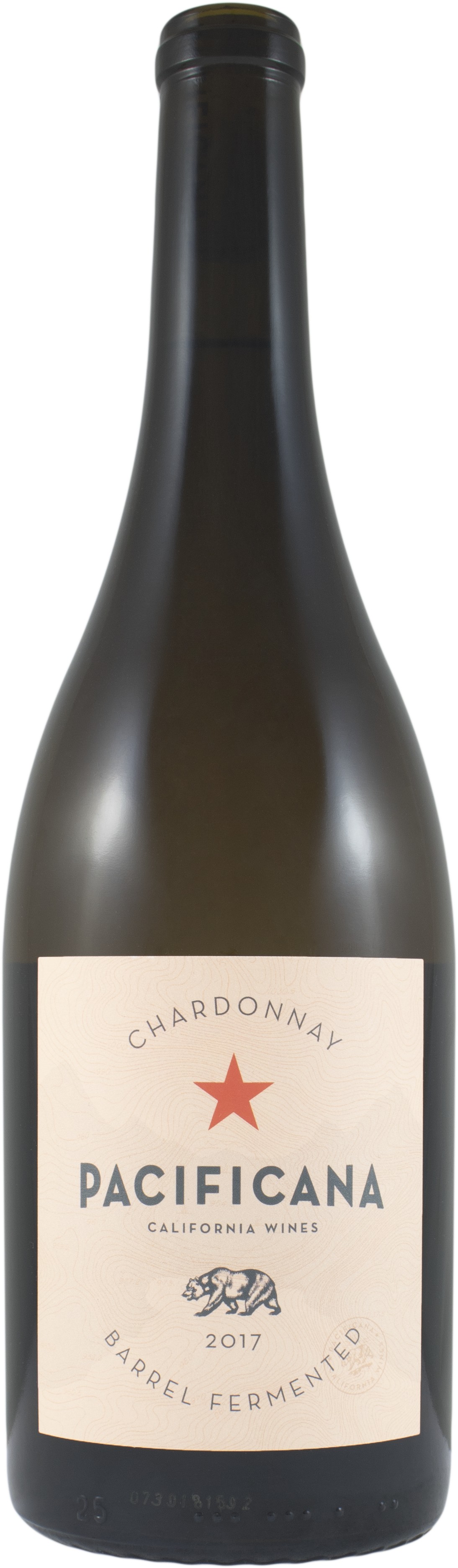 Pacificana Barrel Fermented Chardonnay 2017