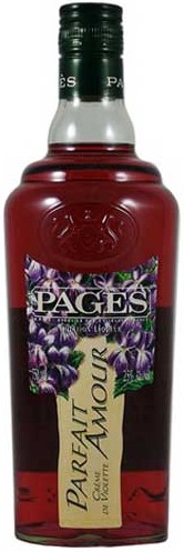 Pages Parfait Amour Liqueur