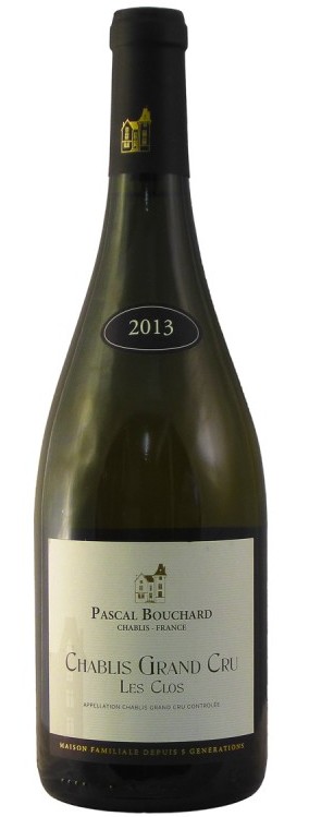 Pascal Bouchard Les Clos Chablis Grand Cru 2013
