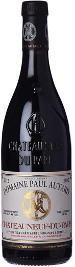 Paul Autard Chateauneuf-Du-Pape 2012