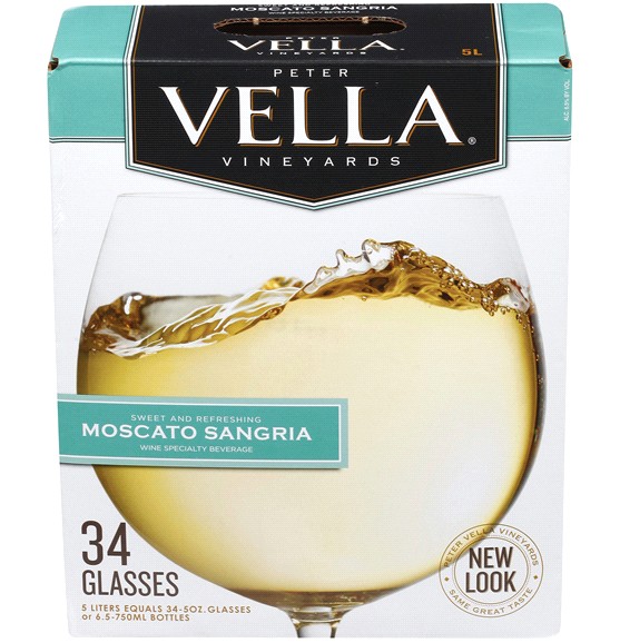 Peter Vella Pink Moscato Sangria