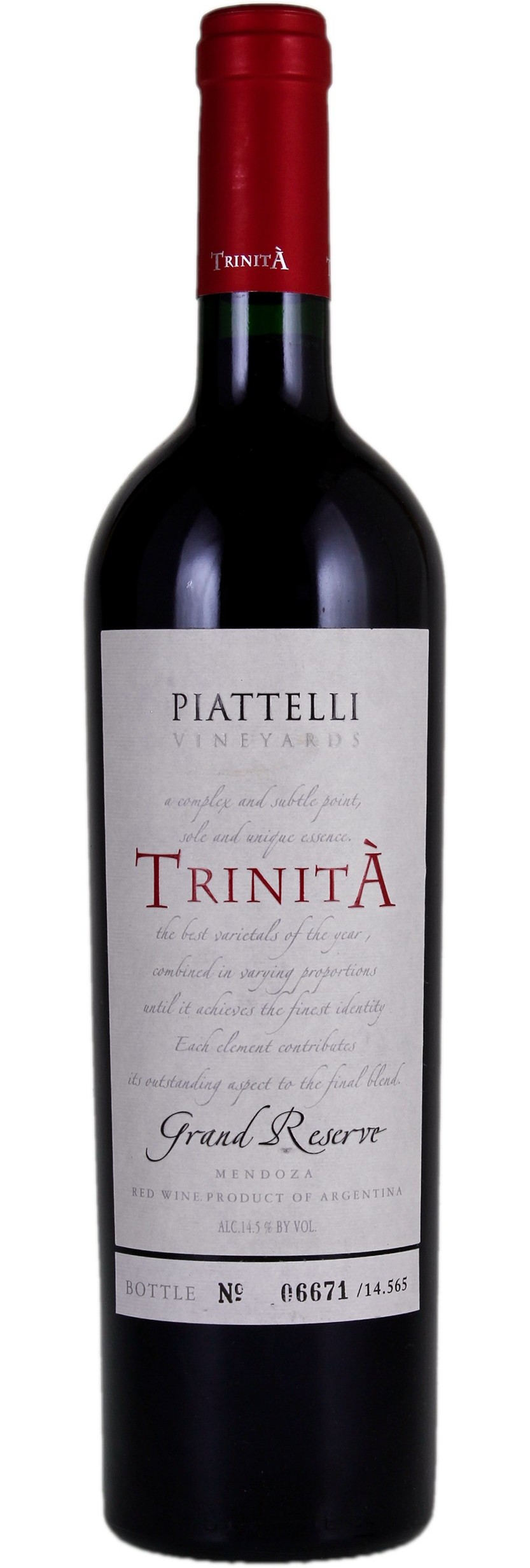 Piattelli Grand Reserva Trinita
