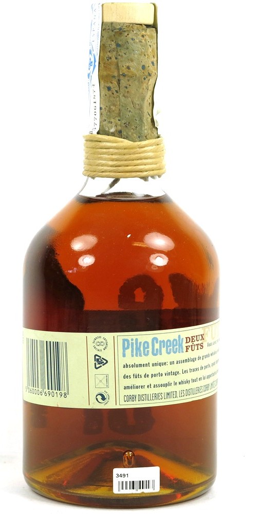 Pike Creek Double Barreled Canadian Whisky