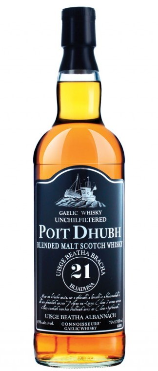 Poit Dhubh Blended Malt 21 Year