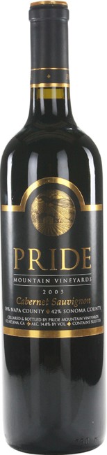 Pride Mountain Vineyards Cabernet Sauvignon 2005
