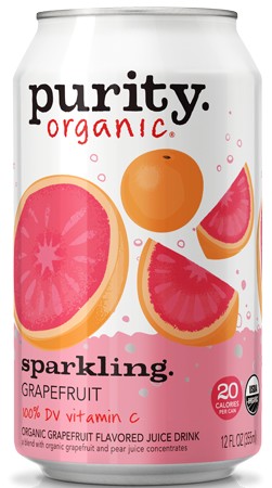 Purity Organic Grapefruit Sparkling