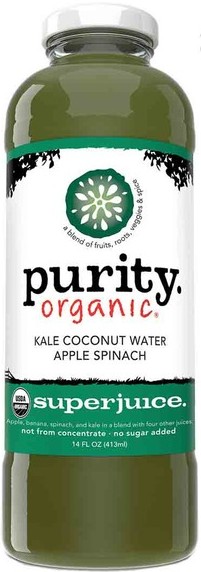 Purity Organic Kale Coconut Water Apple Spinach