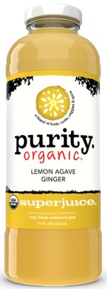 Purity Organic Lemon Agave Ginger