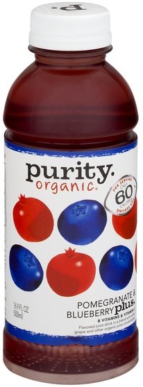 Purity Organic Pomegranate Blueberry Plus
