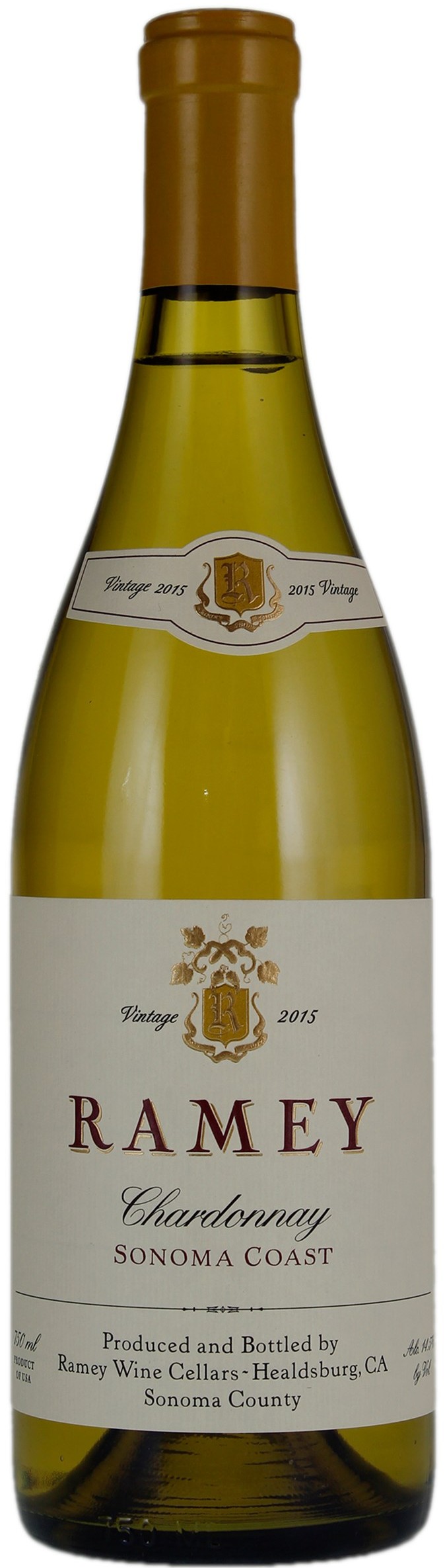 Ramey Sonoma Coast Chardonnay 2015