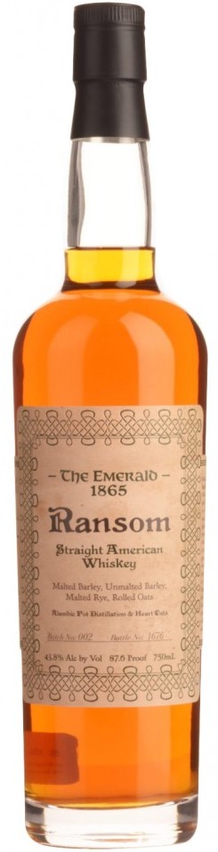 Ransom The Emerald 1865 Straight American Whiskey