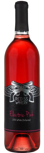 Red 55 Winery Electric Pink White Zinfandel