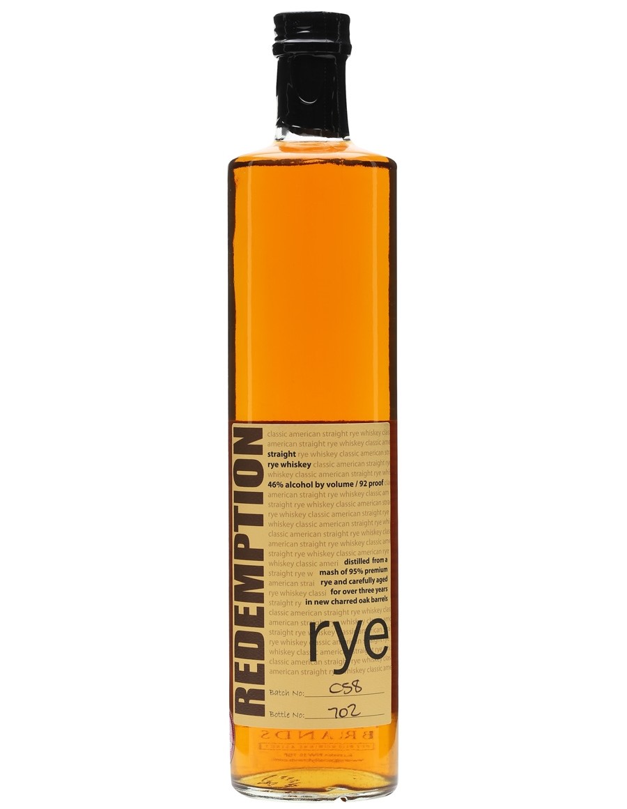 Redemption Straight Rye Whiskey
