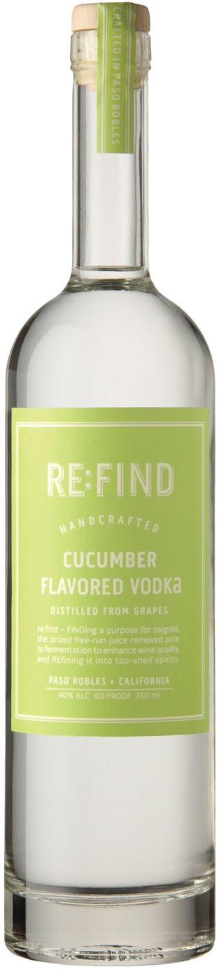 Re:Find Handcrafted Cucumber Vodka
